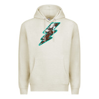 Oatmeal Heather Horseshoe Lightning Premium Hoodie - Bettercallsaul