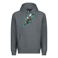 Rock Horseshoe Lightning Premium Hoodie - Bettercallsaul