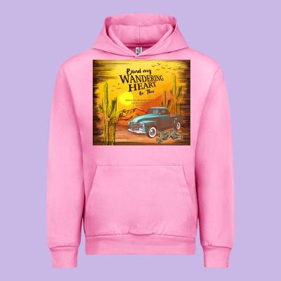 Bind My Wandering Heart To Thee Urban Hoodie Designed By Tumblerdesignbyshophia