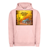 Pigment Salmon bind my wandering heart to thee Urban Hoodie - TumblerDesignByShophia