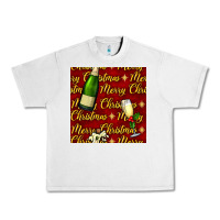 Lunar Rock merry christmas champagne seamless pattern Urban Heavy Tee - BundleAndBundleShop