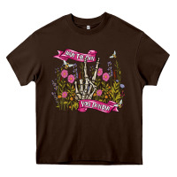 Chocolate Brown have the day you deserve Heavy Core Tee - MaliasSmallBusiness