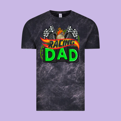Racing Dad With Racing Oto Equipment Vintage Tee Designed By Adodesignshop