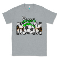 Heather Grey Soccer Mom Classic Tee - CowhideDigitalArt