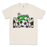 Natural Soccer Mom Classic Tee - CowhideDigitalArt