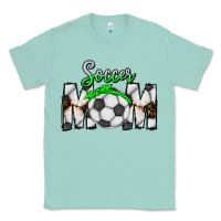 Seafoam Soccer Mom Classic Tee - CowhideDigitalArt