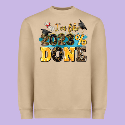 I M Like 2023 Done Heavyweight Sweatshirt Designed By Adodesignshop