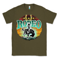 Army Green rodeo Classic Tee - JahusDesignShop