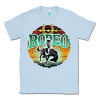 Dusty Blue rodeo Classic Tee - JahusDesignShop