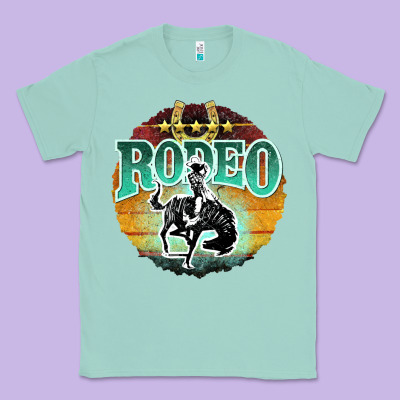 Rodeo Classic Tee Designed By Jahusdesignshop