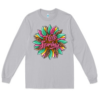 Moon Dust hello spring sunflower Long Sleeve Tee - Artiststas