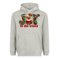 Moon Dust joy to the world christmas deer Heavyweight Hoodie - MaliasSmallBusiness