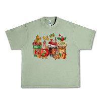 Oil Green christmas cookie coffee cups Urban Heavy Tee - AdoDesignShop