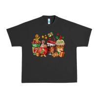 Pigment Black christmas cookie coffee cups Urban Heavy Tee - AdoDesignShop