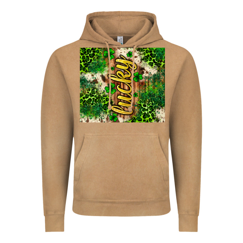 St. Patrick's Day Lucky Tumbler Vintage Hoodie by Neo Western | Teevron