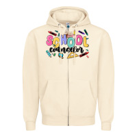 Sandshell school counselor Zipper Hoodie - MaliasSmallBusiness