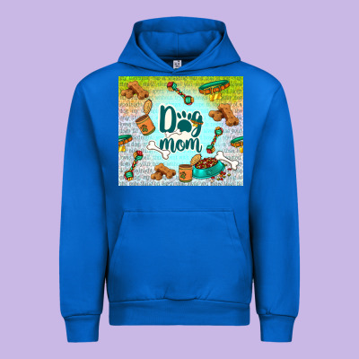Dog Mom Urban Hoodie Designed By Tumblerdesignbyshophia
