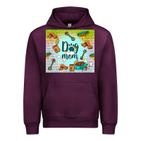 Mauve Wine dog mom Urban Hoodie - TumblerDesignByShophia