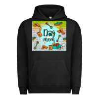 Pigment Black dog mom Urban Hoodie - TumblerDesignByShophia