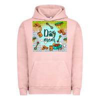 Pigment Salmon dog mom Urban Hoodie - TumblerDesignByShophia