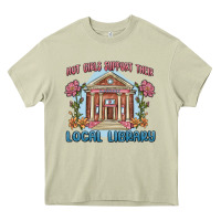 Mossy hot girls support their local library Heavy Core Tee - MaliasSmallBusiness