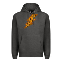 Charcoal Heather Sunflower Lightning Premium Hoodie - Bettercallsaul