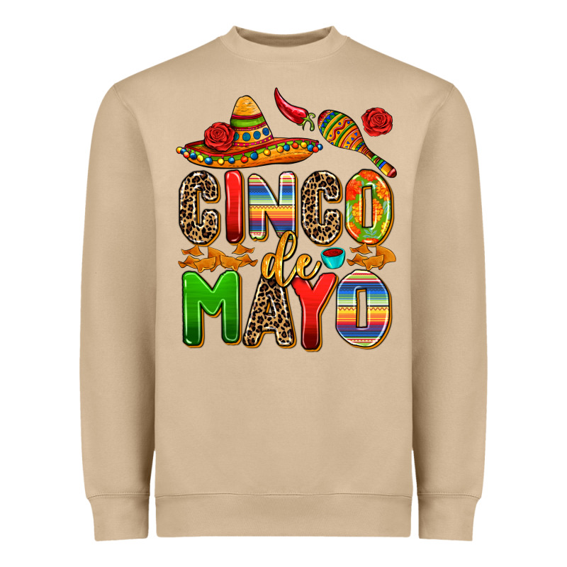 Cinco De Mayo Heavyweight Sweatshirt by AdoDesignShop | Teevron