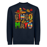 Navy cinco de mayo Heavyweight Sweatshirt - AdoDesignShop