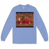Colony Blue christmas truck Long Sleeve Tee - AdoDesignShop