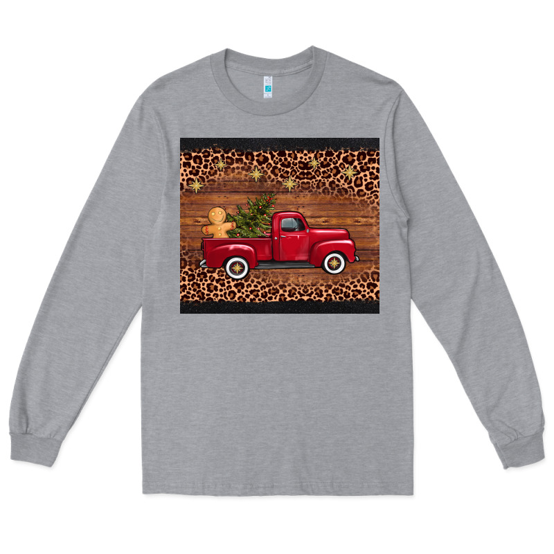 Christmas Truck Long Sleeve Tee by AdoDesignShop | Teevron