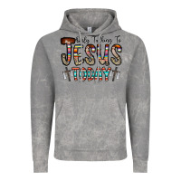 Cloud Rock only talking jesus today Vintage Hoodie - CowhideDigitalArt