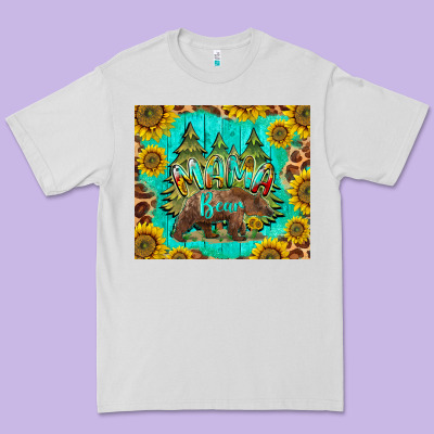 Mama Bear Premium Tee Designed By Barkaloodesign