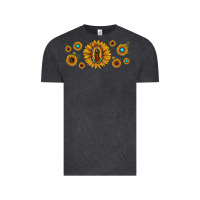 Vintage Black sunflower lady of guadalupe Vintage Tee - JahusDesignShop