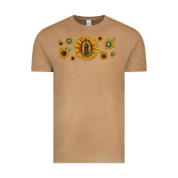 Vintage Camel sunflower lady of guadalupe Vintage Tee - JahusDesignShop