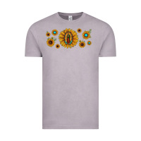 Vintage Zinc sunflower lady of guadalupe Vintage Tee - JahusDesignShop
