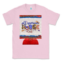 Bubblegum Pink all american nurse 12 oz regular can cooler Classic Tee - Artiststas