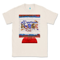 Natural all american nurse 12 oz regular can cooler Classic Tee - Artiststas