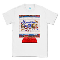 White all american nurse 12 oz regular can cooler Classic Tee - Artiststas