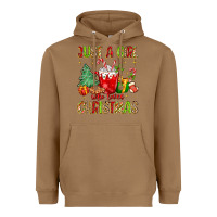 Toasted Coconut just a girl who loves christmas Heavyweight Hoodie - MaliasSmallBusiness