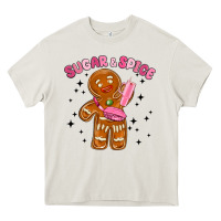Cream sugar and spice Heavy Core Tee - MaliasSmallBusiness