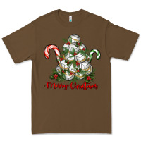 Cacao Merry Christmas Volleyball Premium Tee - RanaPortraitStore