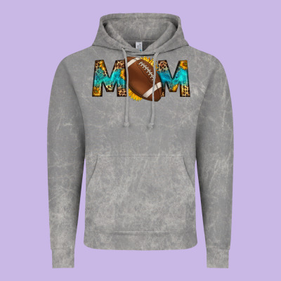 Western Mom American Football Vintage Hoodie Designed By Hra Design Shop