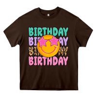 Chocolate Brown birthday Heavy Core Tee - MaliasSmallBusiness