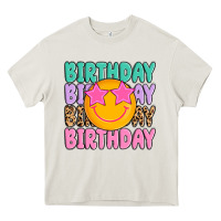 Cream birthday Heavy Core Tee - MaliasSmallBusiness