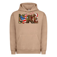 Pigment Burro Army christmas love 4th Of July Urban Hoodie - HowdyJamesFarm
