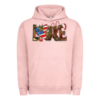 Pigment Salmon Army christmas love 4th Of July Urban Hoodie - HowdyJamesFarm