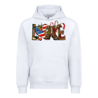 White Army christmas love 4th Of July Urban Hoodie - HowdyJamesFarm