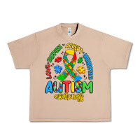 Burro love support accept understand autism awareness Urban Heavy Tee - Artiststas