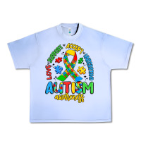 Grape Ice love support accept understand autism awareness Urban Heavy Tee - Artiststas