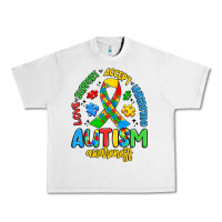 Lunar Rock love support accept understand autism awareness Urban Heavy Tee - Artiststas
